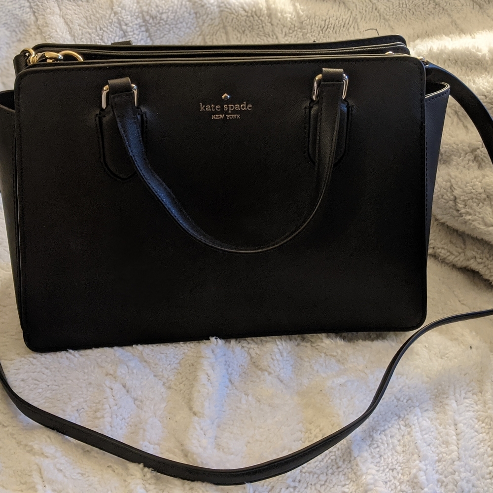 **NEW** Kate Spade Black Mulberry Street Lise Satchel